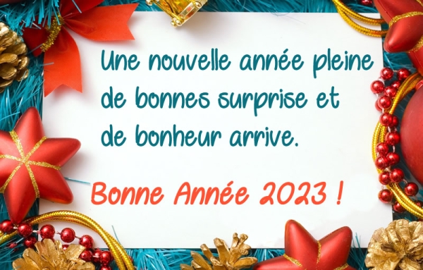 bonne année 2023